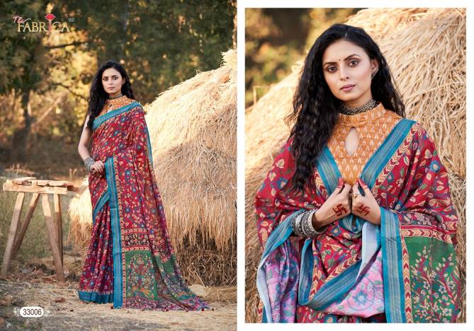 Soul Vol 2 By The Fabrica Printed Sarees Catalog